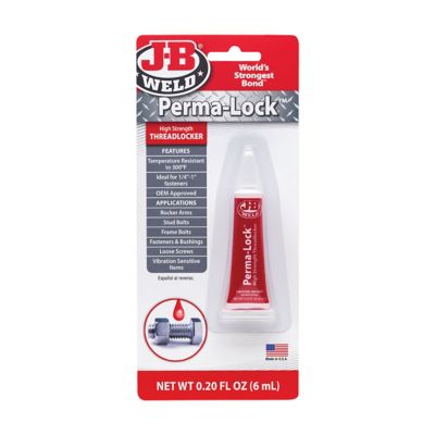 J-B WELD PERMA-LOCK HIGH STRENGTH THREADLOCKER 6ML