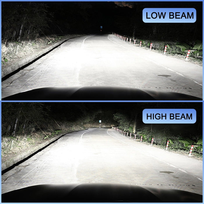 AG1 H1 LED Headlights Conversion Kits Bulbs | 6500K Xenon White -Alla Lighting