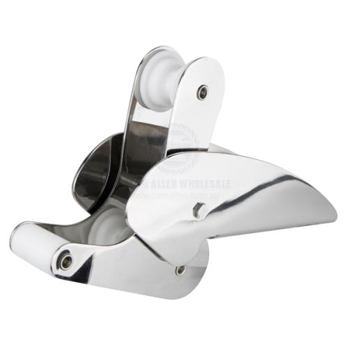 CAN Stainless Steel Shark Bow Roller 330mm