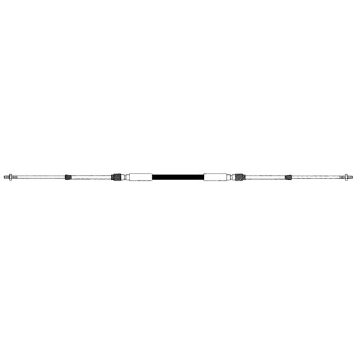 CC230 Standard Control Cable - Black - Bosuns Boat