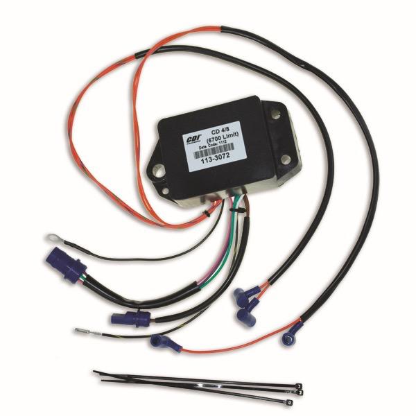 CDI Electronics Power Pack 4/8 Cyl. - Johnson Evinrude - Replaces: 396224, 583072, 583073, 582530, 582645, 583235, 763795