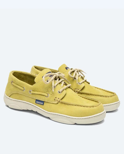 Christophe Auguin Unisex City P Boat Shoe - Jaune - Bosuns Boat