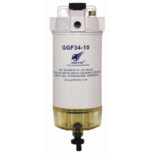 Griffin Petrol Fuel Filter Kit - High Flow 340LPM