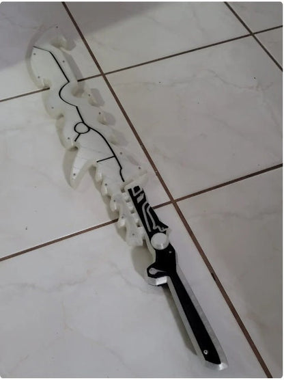 Guardian Sword Inspired by Zelda Breath of the Wild – LED 3D Printed Cosplay Prop