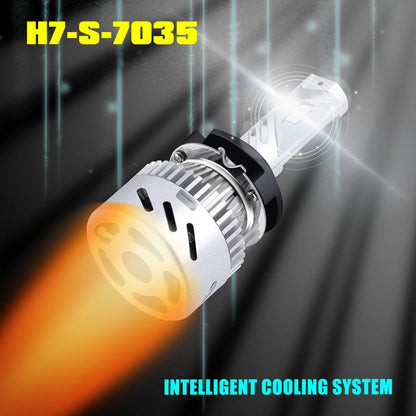 H7 LED Bulbs for Mercedes Benz, Volkswagen Tiguan w/ Retainer Clip -Alla Lighting