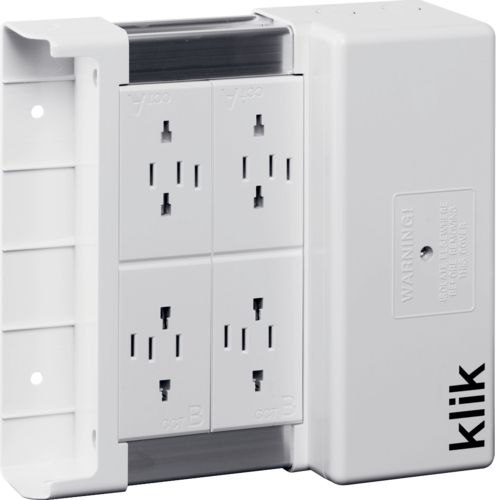 Hager KLDS4 4 Way klik Lighting Distribution Unit