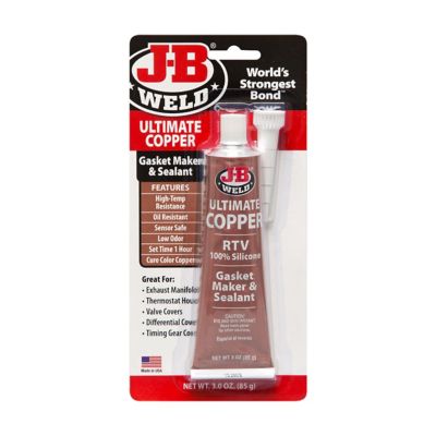 J-B WELD RTY ULTIMATE COPPER SILICONE TUBE 85G