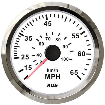 KUS 12/24V Speedo Gauge - 85mm Dia.