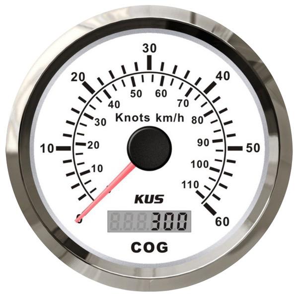 KUS 12/24V Speedo Gauge - 85mm Dia.