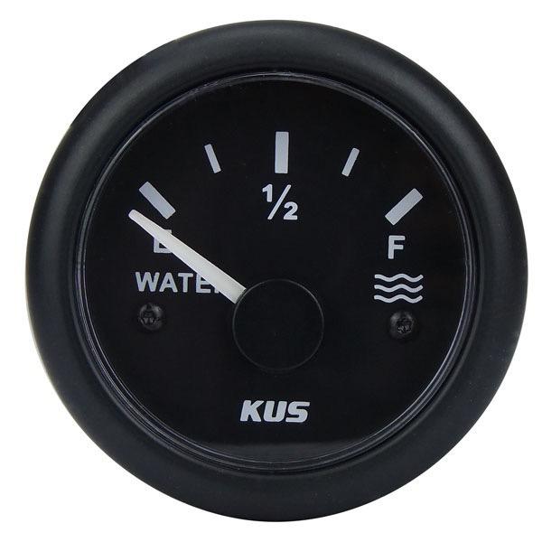 KUS 12/24V Water Tank Gauge - 52mm Dia