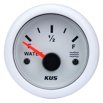 KUS 12/24V Water Tank Gauge - 52mm Dia