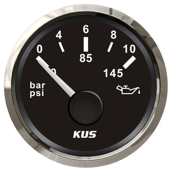 KUS 12V Oil Pressure Gauge NMEA 2000 - 52mm Dia.