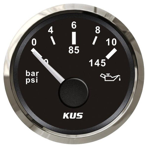KUS 12V Oil Pressure Gauge NMEA 2000 - 52mm Dia.