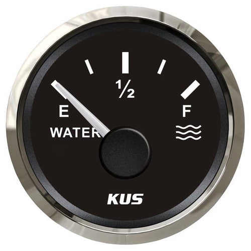 KUS 12V Water Gauge NMEA 2000 - 52mm Dia.