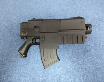 Locke Mk IIb Spearhead Boltgun Inspired by Warhammer 40K Darktide – 3D Printed Cosplay Prop
