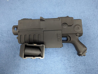 Locke Mk IIb Spearhead Boltgun Inspired by Warhammer 40K Darktide – 3D Printed Cosplay Prop