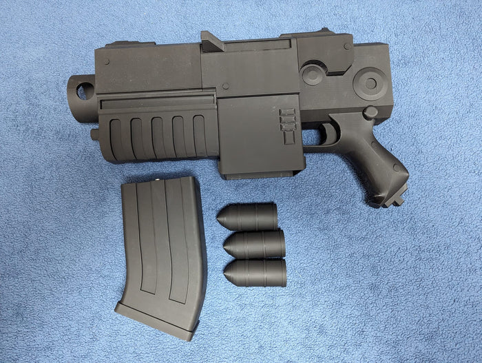 Locke Mk IIb Spearhead Boltgun Inspired by Warhammer 40K Darktide – 3D Printed Cosplay Prop