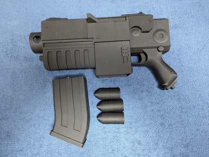 Locke Mk IIb Spearhead Boltgun Inspired by Warhammer 40K Darktide – 3D Printed Cosplay Prop