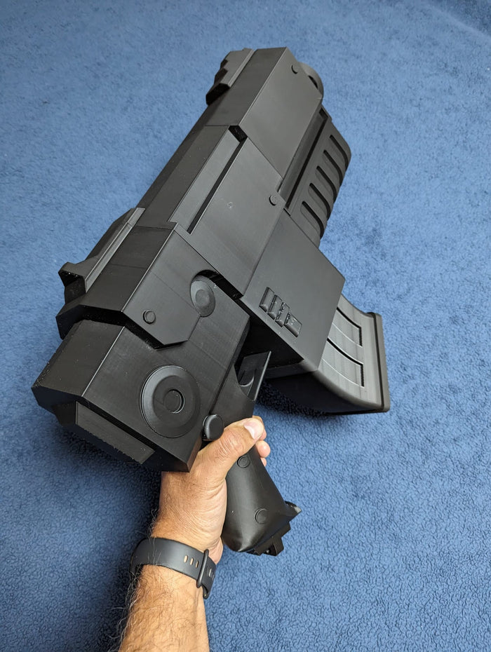 Locke Mk IIb Spearhead Boltgun Inspired by Warhammer 40K Darktide – 3D Printed Cosplay Prop