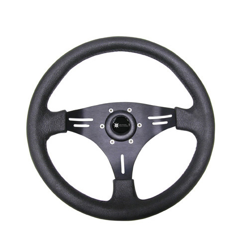 Luisi Steering Wheel - Manta Three Spoke Aluminium - Dia: 357mm - 14in
