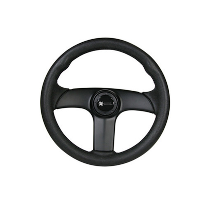 Luisi Steering Wheel - Viper Three Spoke PVC - 340mm - Black