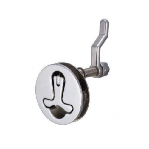 Marine Town Catch Flush Pull Compression Stainless Steel T Handle Matte Finish