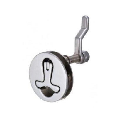 Marine Town Catch Flush Pull Compression Stainless Steel T Handle Matte Finish