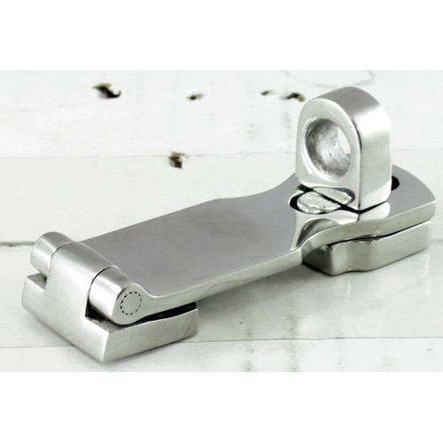 Marine Town Heavy Duty Hasp and Staple - Stainless Steel Twistlock - 90 x 26mm