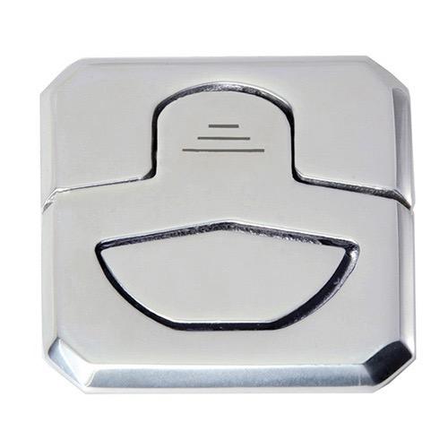 Marine Town Lift Ring - Stainless Steel - Face: 51 x 51mm - Intrusion: 13mm