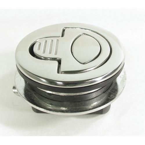 Marine Town Waterproof Flush Catch - Stalon Cast Stainless Steel - 0-18mm Door Thickness - Key Lock: No