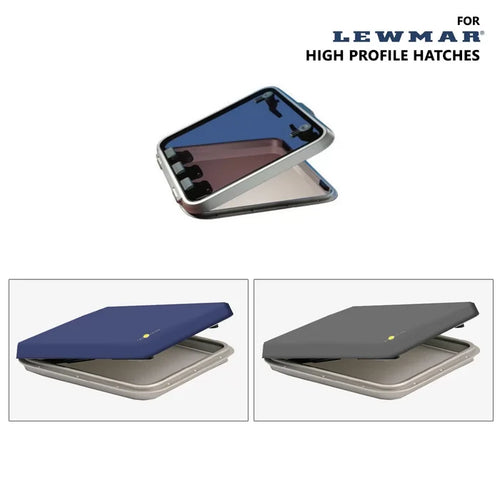 OCEANSOUTH - LEWMAR Sailboat High Profile Hatch Covers. Various Sizes & Clolors