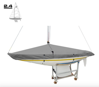 OCEANSOUTH 2.4mR SAILING DINGHY COVERS - Bosuns Boat