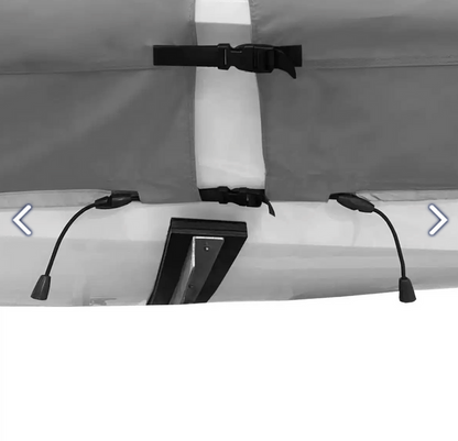 OCEANSOUTH O.K SAILING DINGHY DECK COVER WITH MAST