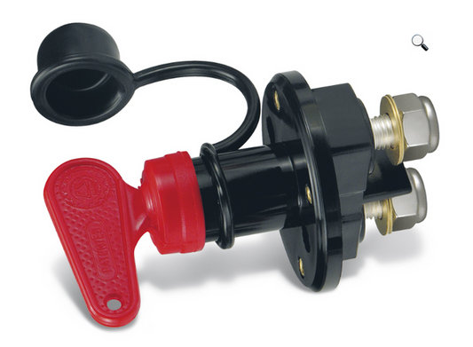 Quick S14NG Battery Isolator Switch 140A Black (12V/24V, EN28846) - Bosuns Boat
