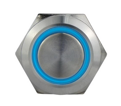 RELAXN 20A PUSH BUTTON SWITCHES - STAINLESS STEEL - Bosuns Boat