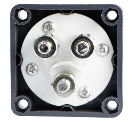 RELAXN BATTERY SWITCH - 4 POSITION - PANEL MOUNT