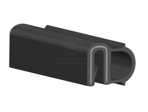 RELAXN EDGE TRIM - EPDM - STEEL INSERT WITH SEAL