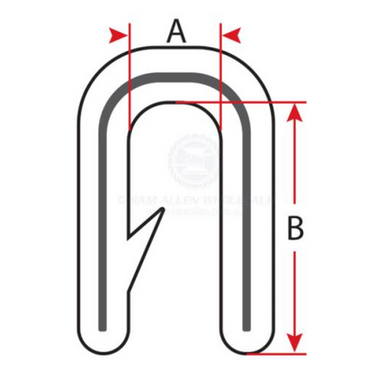 RELAXN EDGE TRIM - EPDM - STEEL INSERT WITH SEAL