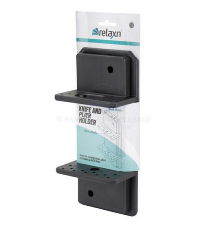 RELAXN KNIFE, PLIERS & LURE HOLDER (BLACK)