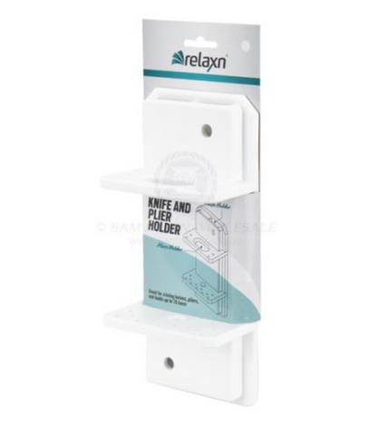 RELAXN KNIFE, PLIERS & LURE HOLDER (WHITE)