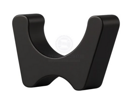 Relaxn ladder tube clip & bearer kit black nylon curved base (Suit 25mm OD) - Bosuns Boat
