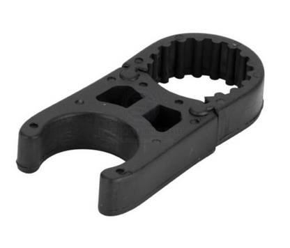Relaxn ladder tube to tube clip replacement black nylon (Suits 25mm) - Bosuns Boat