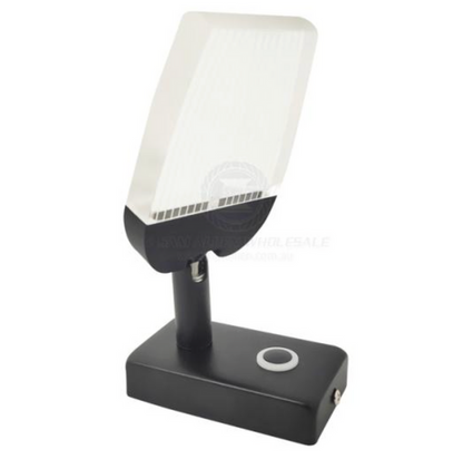 RELAXN LED - BLADE READING LIGHT - DIMMABLE - USB CHARGER (BLACK BASE)