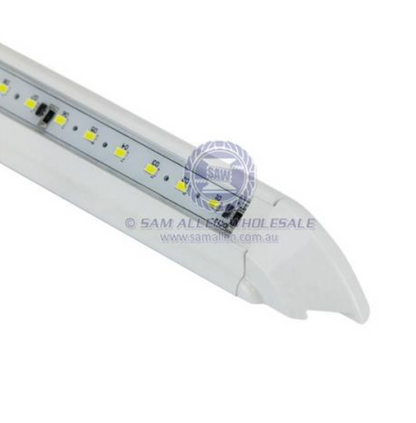 Relaxn light awning LED 45° alloy frame 12v white 582mm - Bosuns Boat