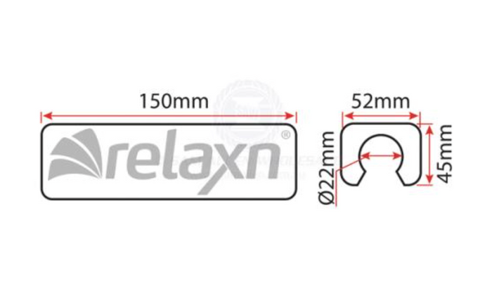 RELAXN OUTBOARD TILT / TRIM MOTOR SUPPORT BLOCK