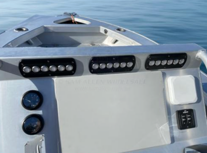 RELAXN PUSH BUTTON SWITCH PANELS - CARBON FIBRE VINYL WITH S/S BEZEL