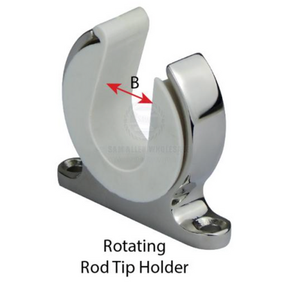 RELAXN ROD STORAGE HANGER - STAINLESS STEEL