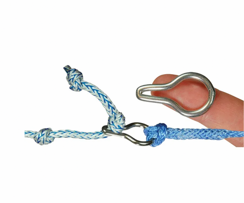 Ronstan Clamcleat Q-Lok (retail pack of 2 with rope)