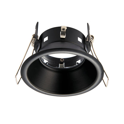Saxby 80248 Speculo Anti-Glare LED Downlight IP65 50W  Matt Black Finish, Waterproof & Energy Efficient