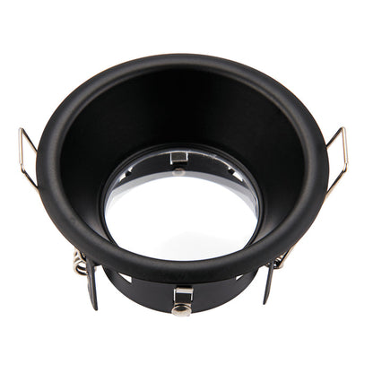 Saxby 80248 Speculo Anti-Glare LED Downlight IP65 50W  Matt Black Finish, Waterproof & Energy Efficient